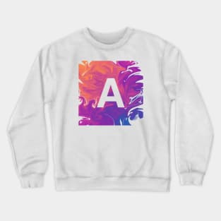 A FOR NAME Crewneck Sweatshirt